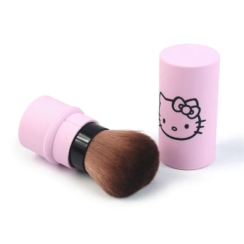 Новинка 3 цвета кисти Hello Kitty для пудры косметика милая фотография косметическая