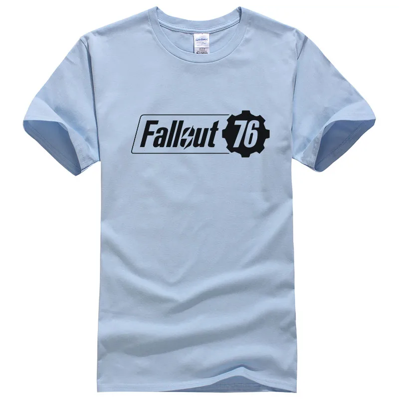 Игра Fallout 76 Футболка мужская повседневная Летняя футболка с короткими рукавами футболки из хлопка футболки высокого качества T267