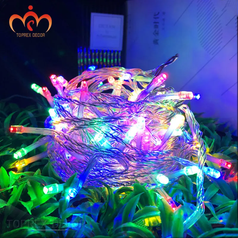 

Австралийская светодиодная гирлянда 24 В длиной 10 м, низкое напряжение, Рождественская елка, декоративная световая цепь, уличное празднично...