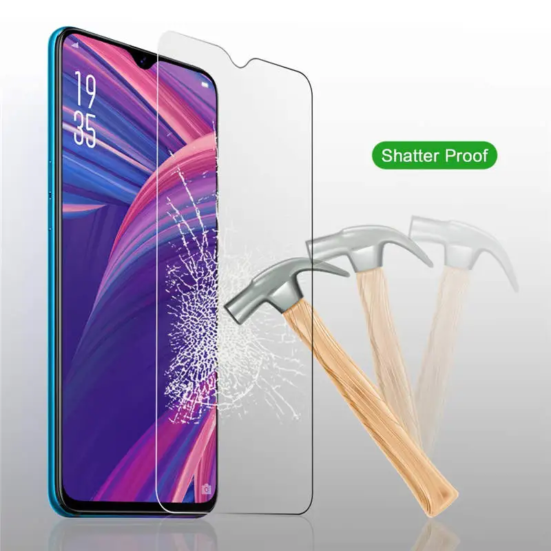 Для OPPO Realme 3 Закаленное стекло для A9S Reno SD710 Z Helio P90 Защитное экрана 2.5D 9 H защитная
