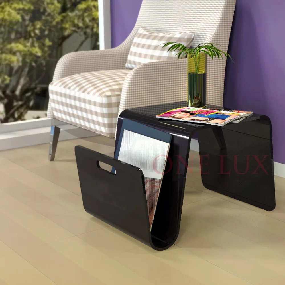 Новый дизайн 2017 акриловый журнальный столик ONELUX Lucite для столов|sofa table|sofa table