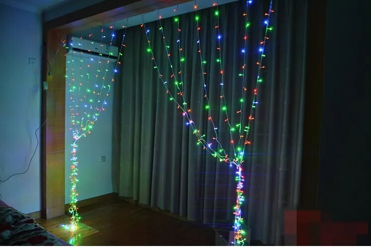 3 м x 300 LED наружная вечеринка Рождественская гирлянда сказочная Свадебная