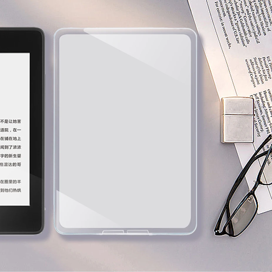 Silicone Case For Amazon Paperwhite 1/2/3/4 10th E-Reader Cover Kindle Fire HD 10 8 7 6 2015 2016 2017 2018 2014 HDX8.9 | Компьютеры и