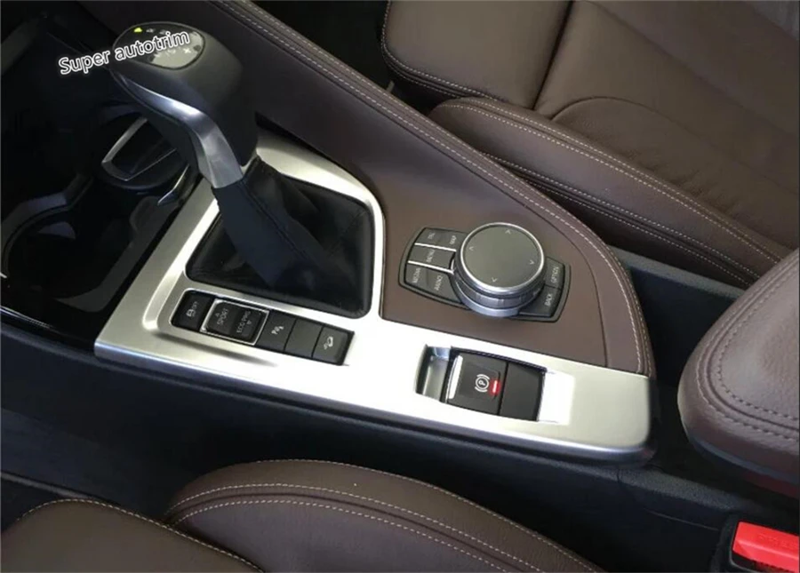 Аксессуары Lapetus для салона коробка передач панель накладка ABS подходит BMW X1 F48 2016