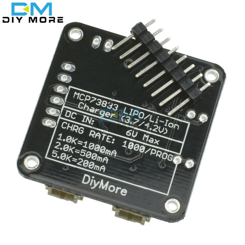 MCP73833 USB литий ионный аккумулятор зарядное устройство Модуль 5V Chraging LiIon LiPoly плата 3