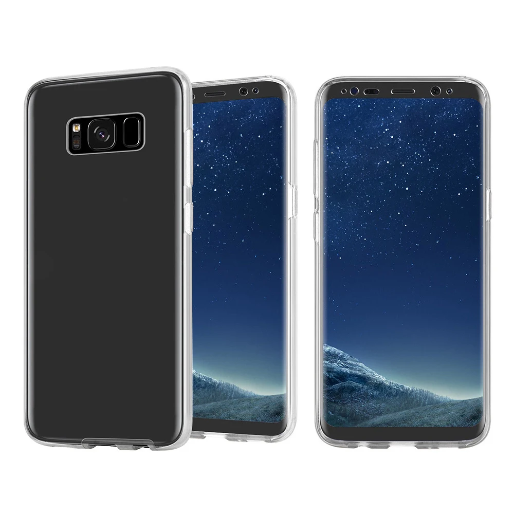 360 Full Body Cover Case For Samsung Galaxy S8 Plus Phone Cases Soft TPU Back J3 J330 J5 J530 J7 J730 2017 Pro | Мобильные телефоны