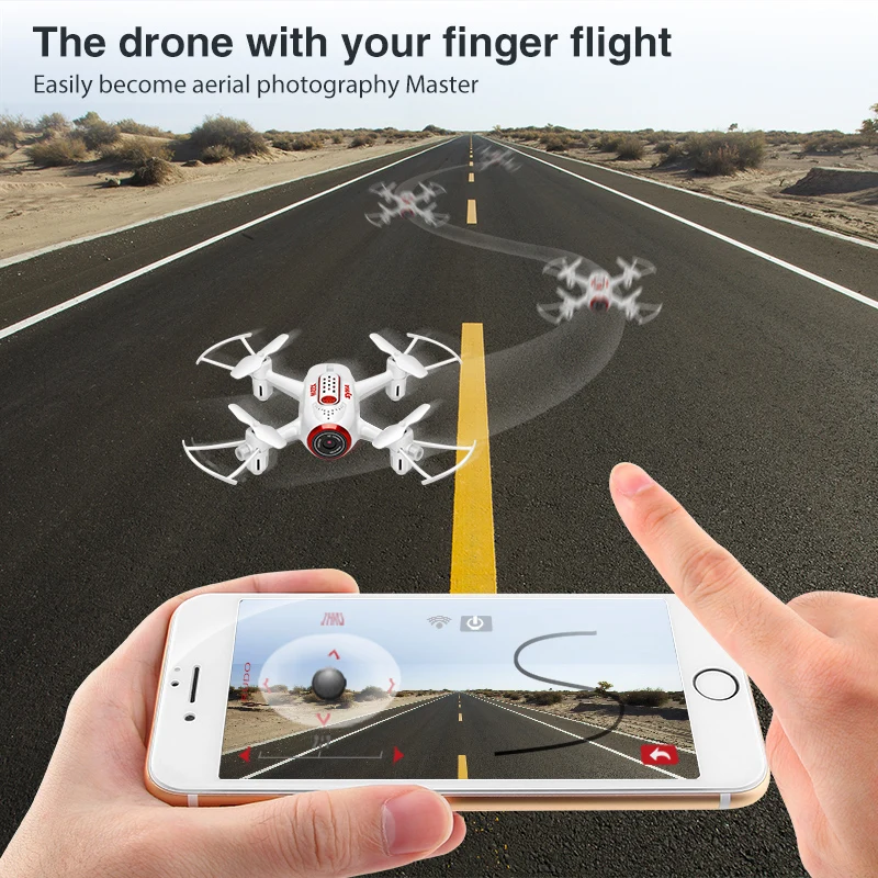 Дрон Syma X22W вертолет Dron FPV с Wi Fi камерой возможностей передать видео в реальном
