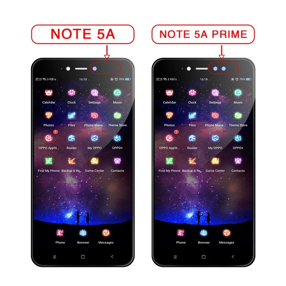 100% оригинальный для Xiaomi Redmi Примечание 5A ЖК дисплей сенсорный экран Сенсорная