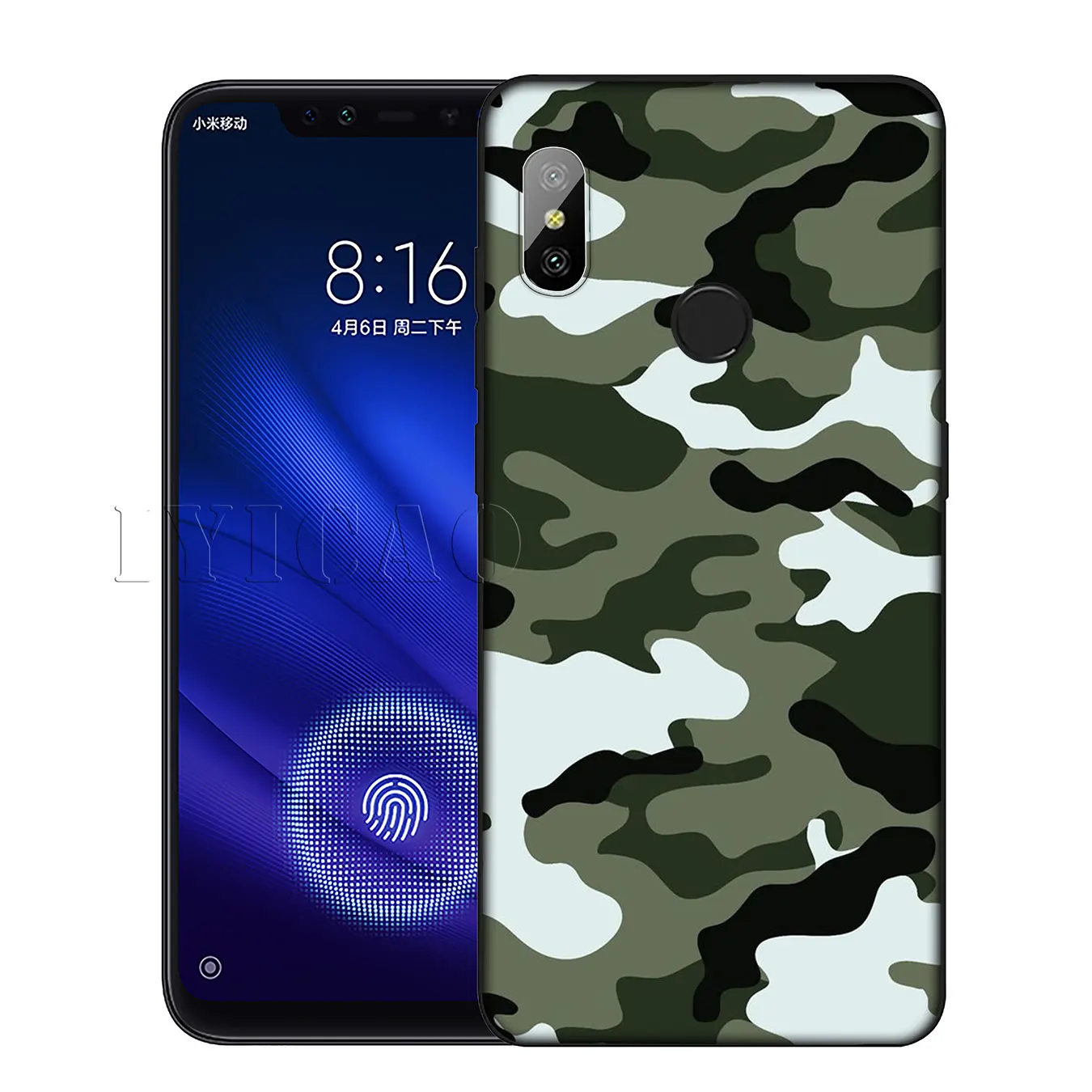 IYICAO Камуфляжный силиконовый мягкий чехол для Xiaomi Redmi 6A 5A Примечание 7 4X5 плюс 6 Pro