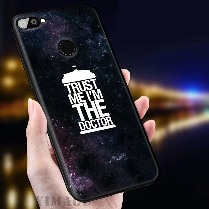 YIMAOC сериала &quotДоктор Кто&quot ТВ мягкий чехол для huawei Honor вид 20 10 8X8 8C 6A 7A 7X 7C Lite рro Y9 Y7