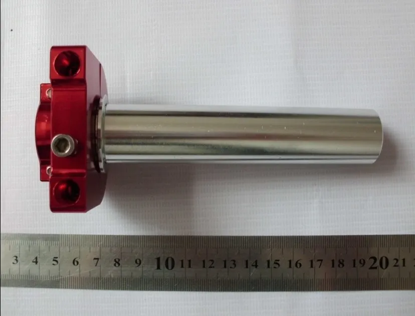

1PCS RED Throttle Clamp Accelerator FOR HONDA YAMAHA KAWASAKI MOTORCYCLE Pit Dirt Bikes ATV