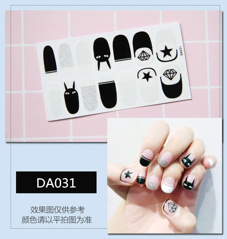

3PCS Full Covered Marble Nail Art Sticker Water Transfer Decal Watermark Slider Manicure Full Wrap Tool Decor Nail Gel Polish