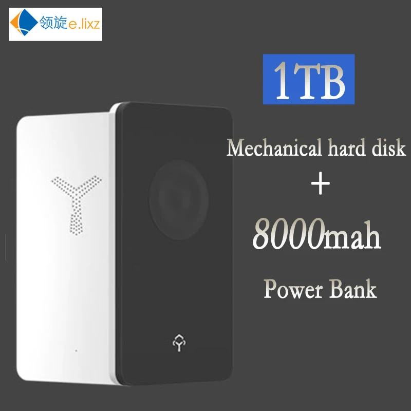 HDD 2 5 &quotвнешний жесткий диск USB Type C 3 0 500 ГБ 1 ТБ с 8000 мАч внешним аккумулятором