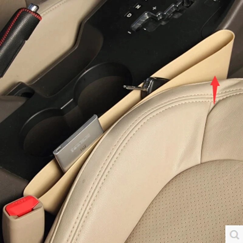 2 шт. автомобильный Стайлинг органайзер сиденье зазор коробка для хранения