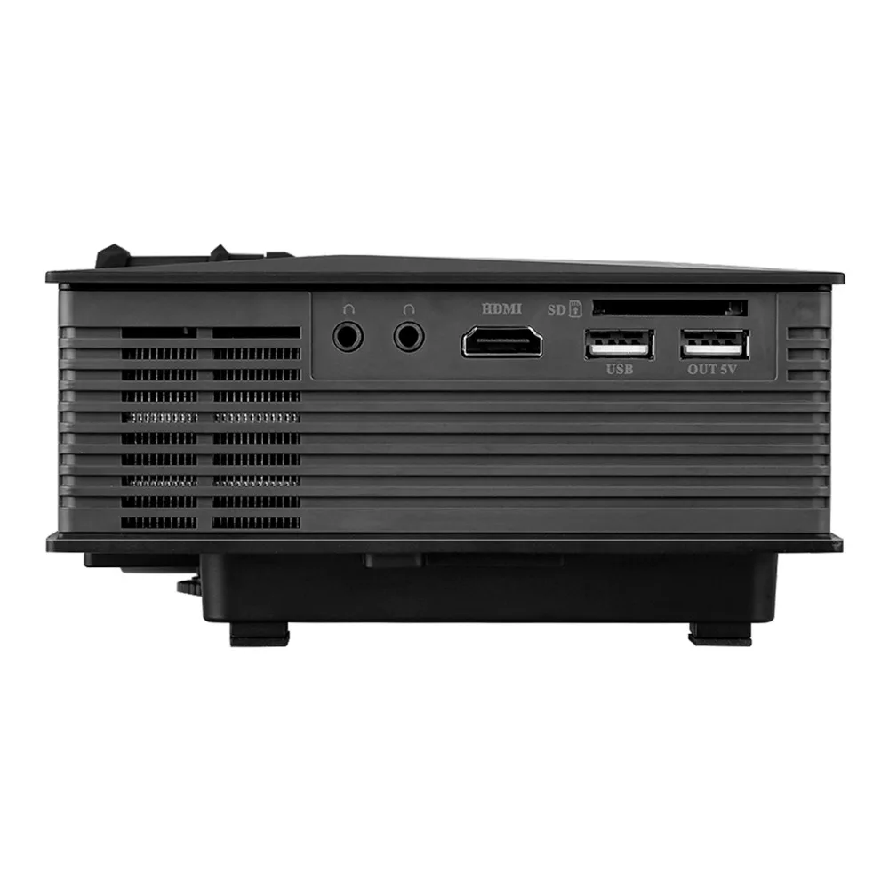 Оригинальный uc46 + WI FI HD Mini Портативный проектор 1200 люмен LED домашний Кино