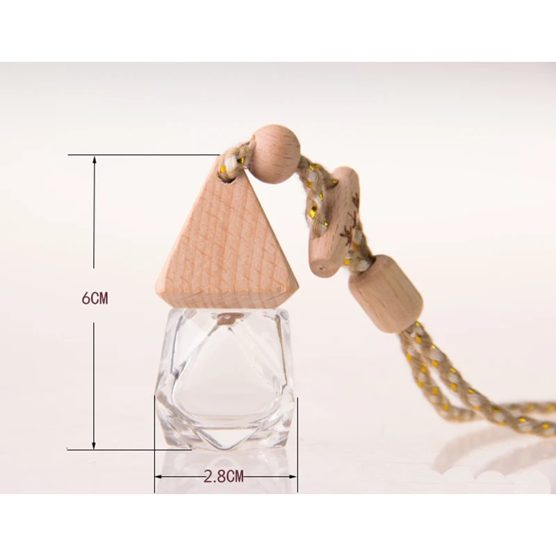 Car-styling automobile Rearview mirror Pendant Car perfume Empty bottle hanging Exquisite decoration profumo auto parfum voiture |