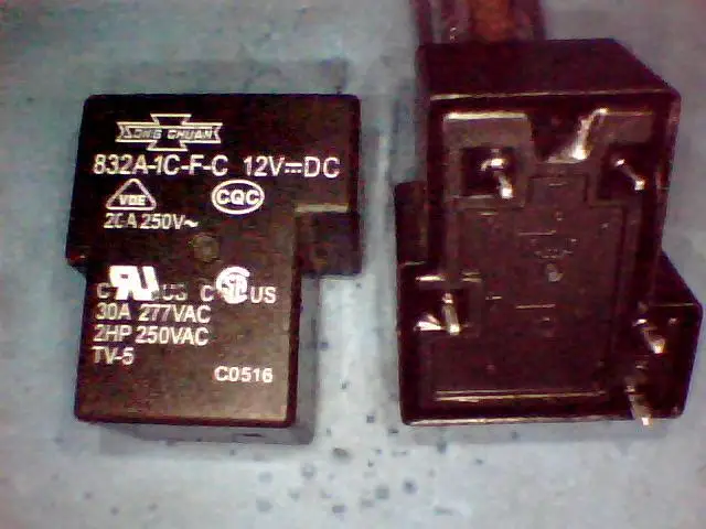 

Реле 832A-1C-F-C 12 В постоянного тока
