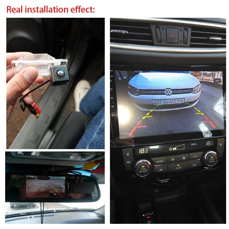 Беспроводная камера заднего вида ночного видения для NISSAN QASHQAI Nissan X TRAIL|rear view camera|car