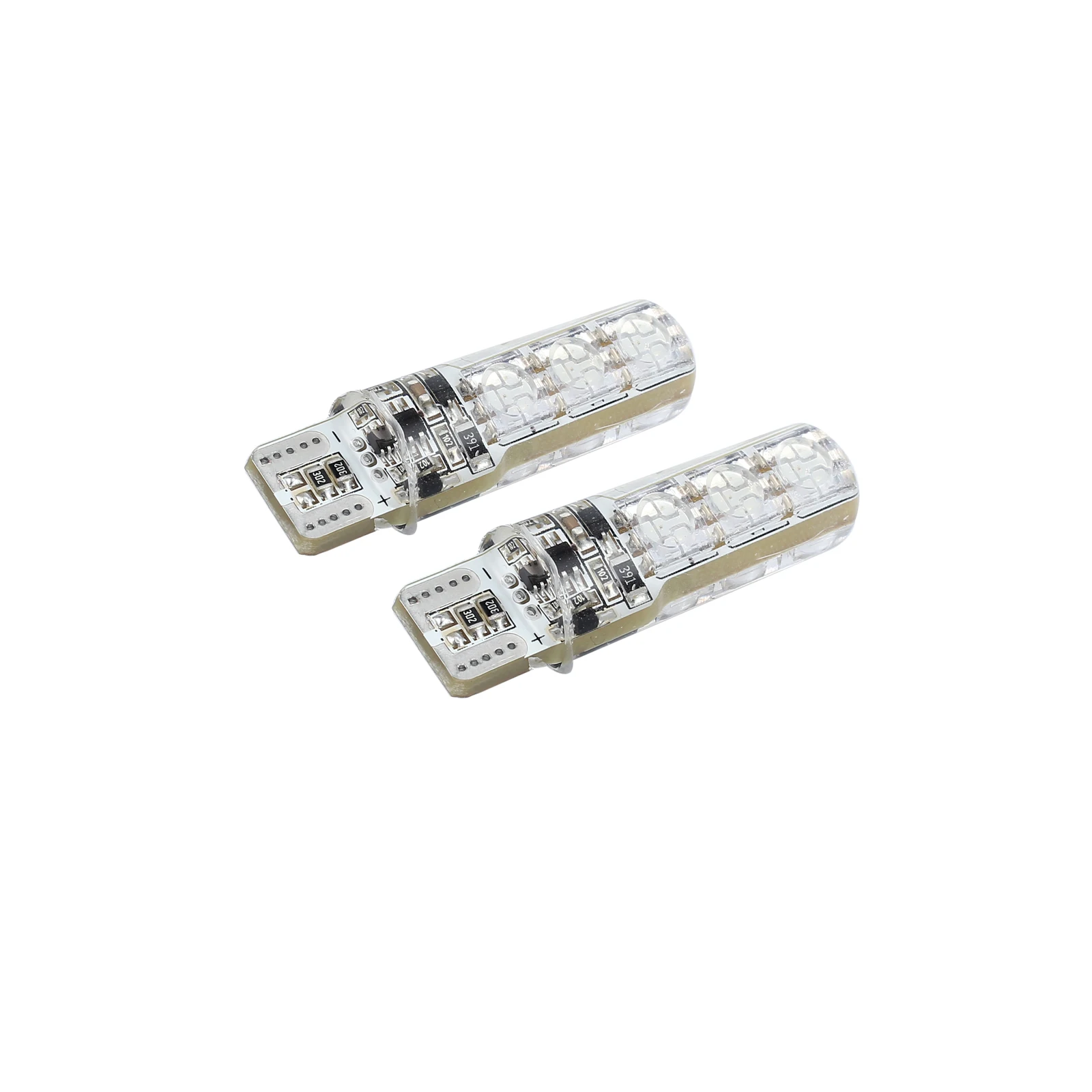 Авторозетка 2 шт. RGB T10 W5W светодиодный 194 168 5050 SMD Автомобильная купольная лампа для