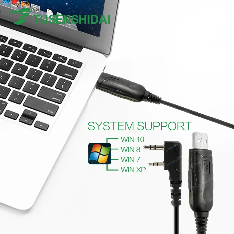 USB программный кабель для двухстороннего радио TK 2101/TK2207/TK 270/TK 3107/TK 3202|usb programming
