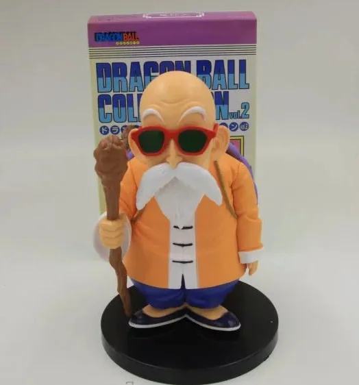 10-15 см Dragon Ball Z Мастер Роши аниме фигурку ПВХ Коллекция игрушек для подарок на год - Цвет: A