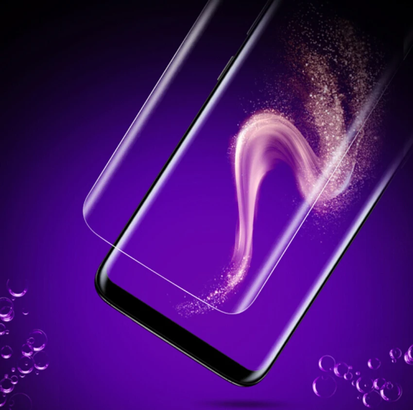2 * 3D изогнутая мягкая защитная пленка для Samsung Galaxy S9 Plus S7 Edge Защитная S8 (не