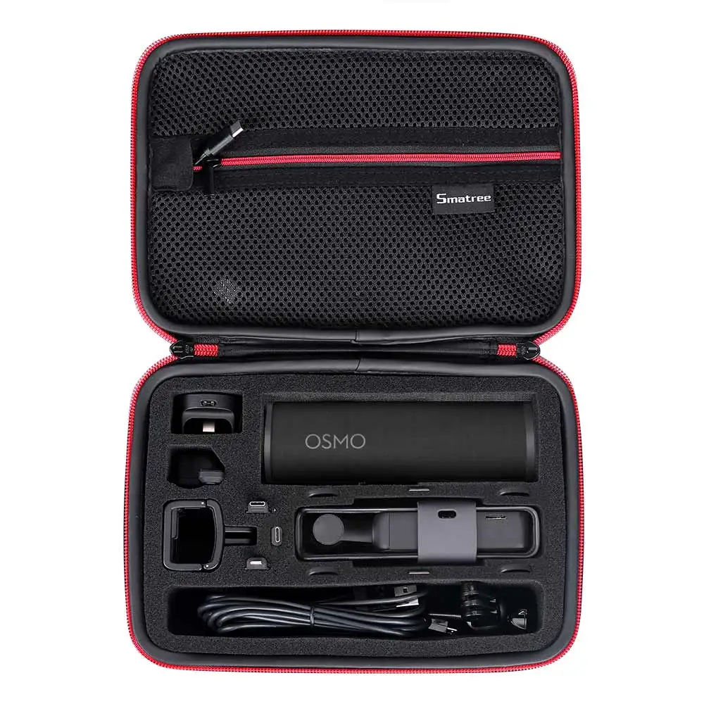 Smatree чехол для DJI Osmo Pocket, портативный жесткий чехол для смартфона адаптер, фильтры для объектива, кабель питания