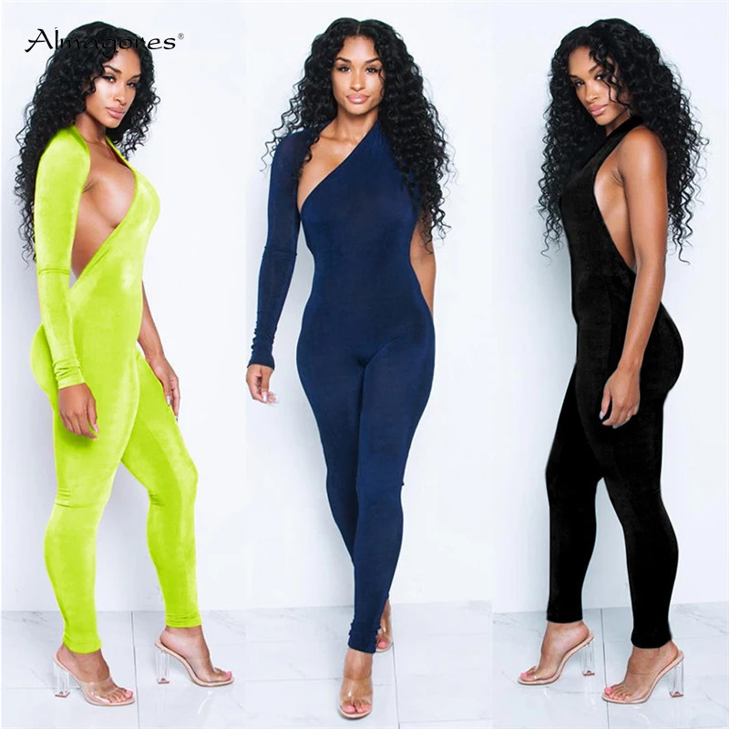 Осень 2018 г. для женщин сексуальное обтягивающее боди выдалбливают Bodycon