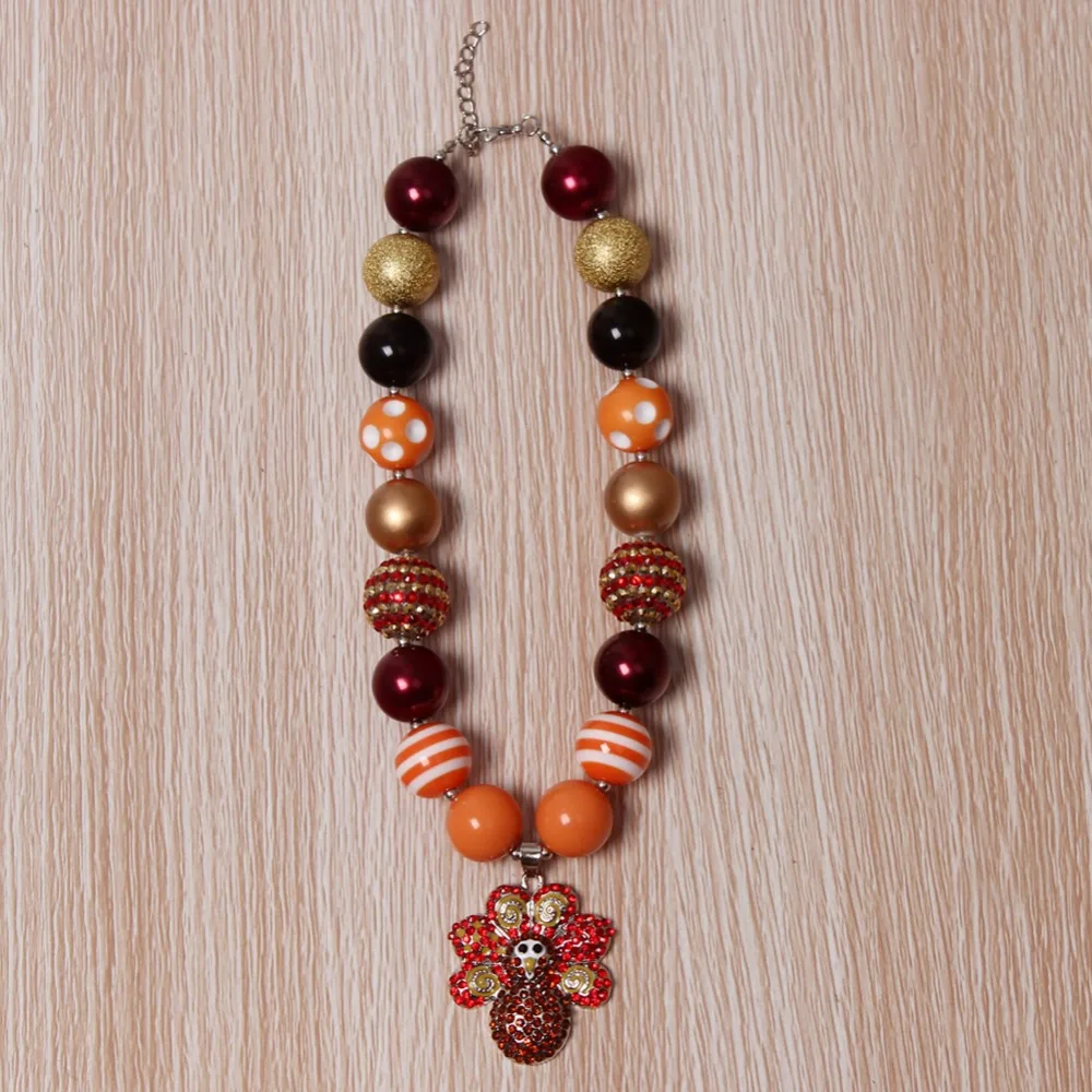 Турецкая подвеска массивное ожерелье 2 шт. цвет черный оранжевый винтажное