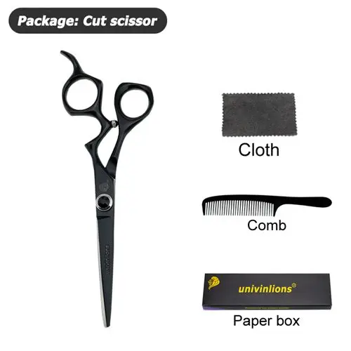 1 cut scissors 6," Парикмахерские японские ножницы, бритва, резак для волос, набор для стрижки, горячие ножницы, парикмахерский набор, профессиональные машинки для стрижки волос - Цвет: 1 cut scissors