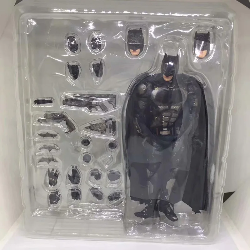 DC Лига Справедливости Бэтмен фигура супер герой Тактический Костюм Ver. MAFEX 064 ПВХ фигурка Коллекция Модель Детская игрушка