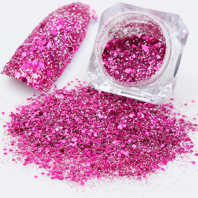 BORN PRETTY Holo Блестки для лазерного маникюра золотые серебряные блестящие цветные