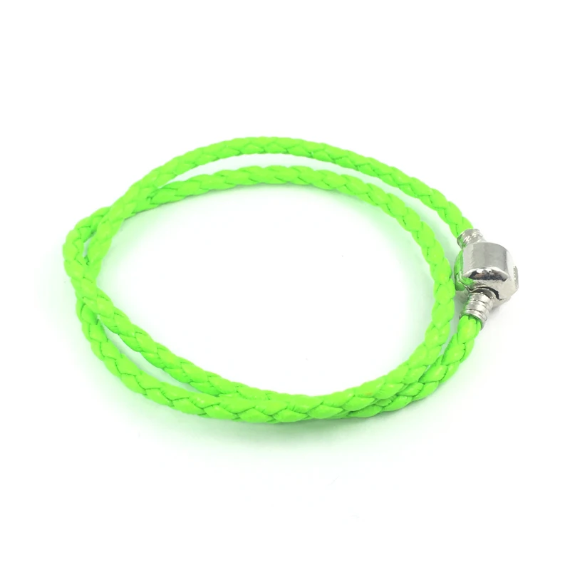 Модный базовый браслет из искусственной кожи PU с застежкой подходит для