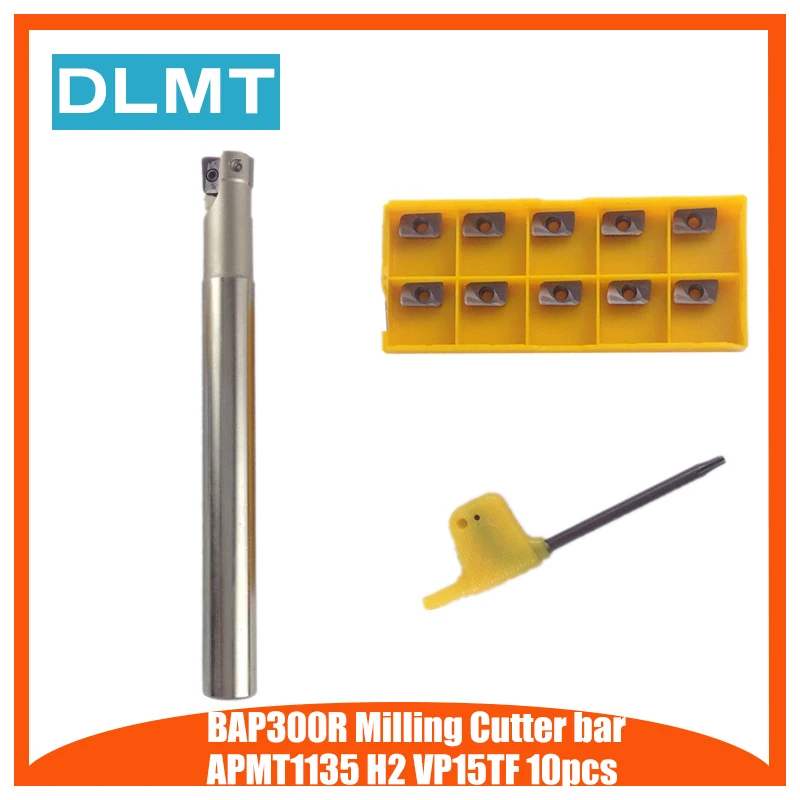 BAP300R C20 21 150 2T 160 + APMT1135 10 шт. прямоугольный индексируемый держатель фрезы с