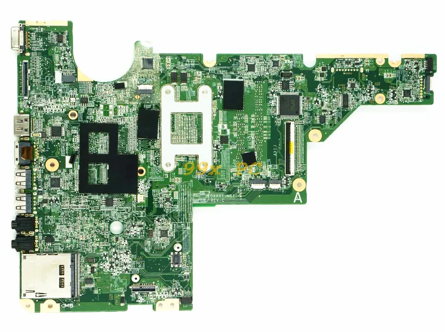 Материнская плата для ноутбука hp PAVILION G42 G62 материнская W/I3-370M cpu 637583-001 DAAX1JMB8C0 DDR3