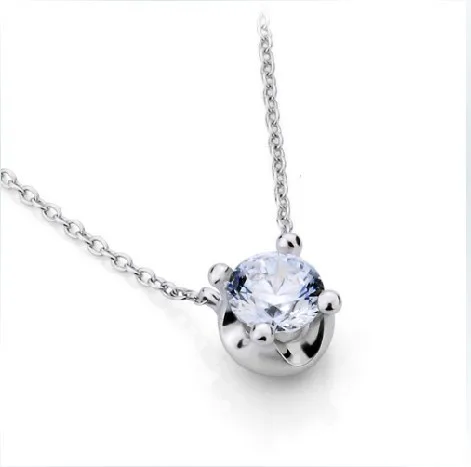 Топ Роскошный дизайн цветок бутон 1 карат Круглый Пасьянс синтетический женский