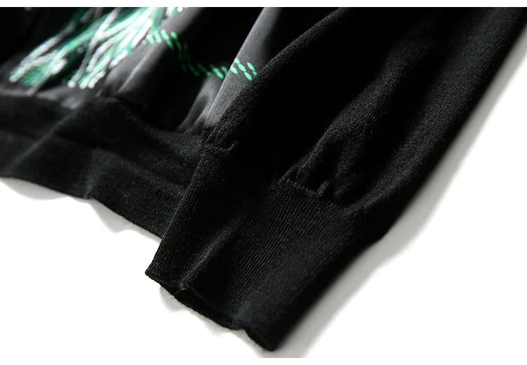 ALPHALMODA новые осенние кардиганы с принтом 3D принт Модный узор шифон лоскутное вязаный кардиган формальный OL осенняя одежда Топ