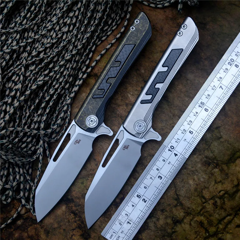 CH Flipper Мясник 2 подарок нож S35VN лезвие керамическая шарикоподшипниковая шайба TC4