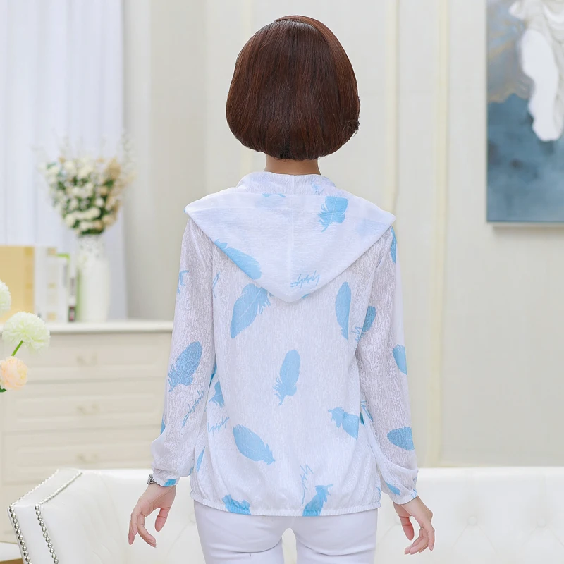 Летняя одежда Солнцезащитная рубашка с защитой от уф дышащая женская