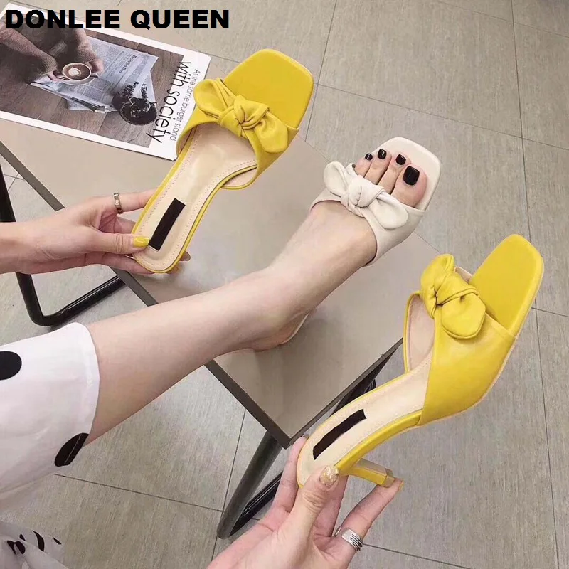 DONLEE QUEEN/2019 г. летние шлепанцы женские сабо современные дизайнерские флип флопы на