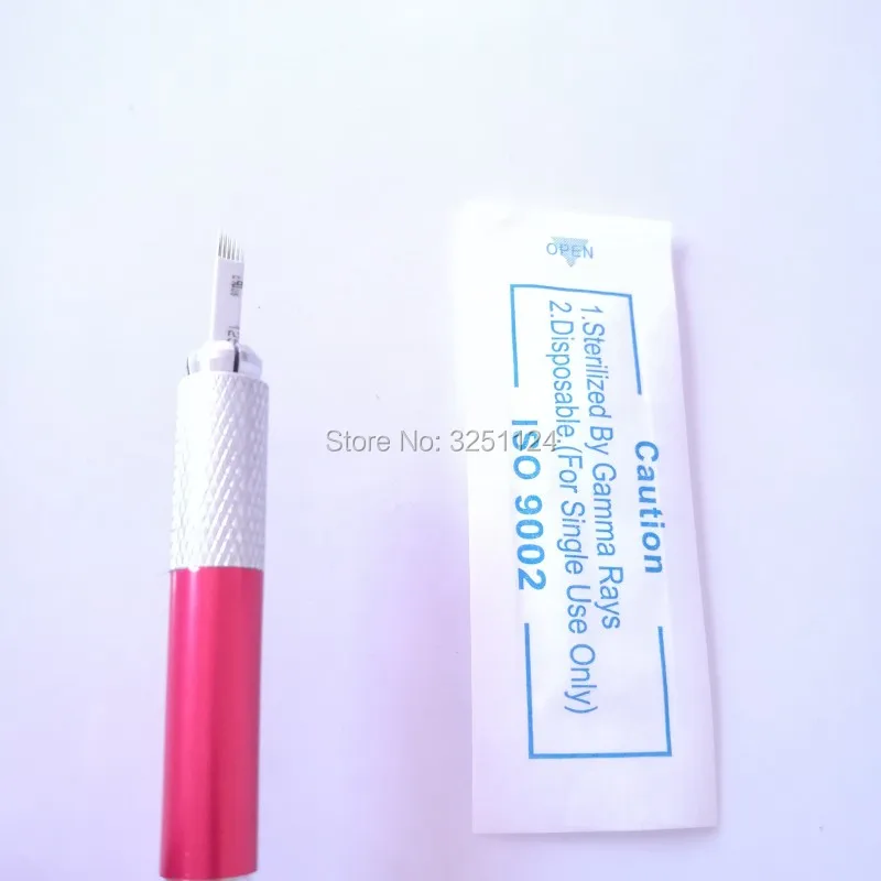 Иглы для микроблейдинга 12 шт. 0 25 мм 50 шт.|microblading needles pin|microblading needlesmicroblading pin |