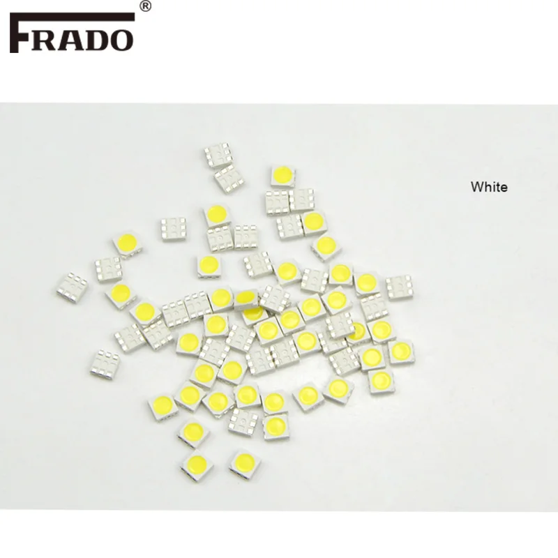 50 шт./лот Epistar излучающие диоды SMD 5050 чип для светодиодной лампы световые бусины