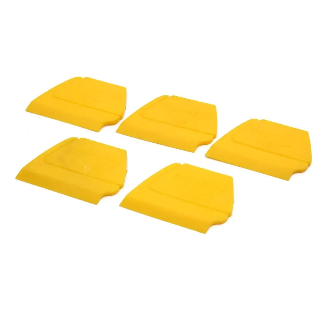 

uxcell a17072400ux1411 5Pcs Yellow Car Auto Windshield Tinting Scraper Edge Insert Squeegee Hand Tool, 5 Pack