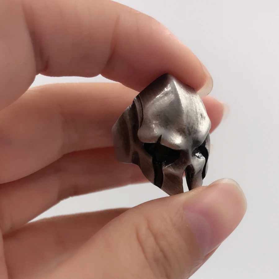 Модные кольца для женщин 2018 спартанское кольцо викингов шлема Skepliton Anillos Hombre Bague