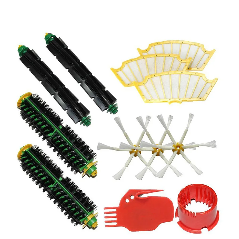 Фильтры 6 рук боковая щетка основная инструмент для чистки iRobot Roomba 500 серия 510 530 535