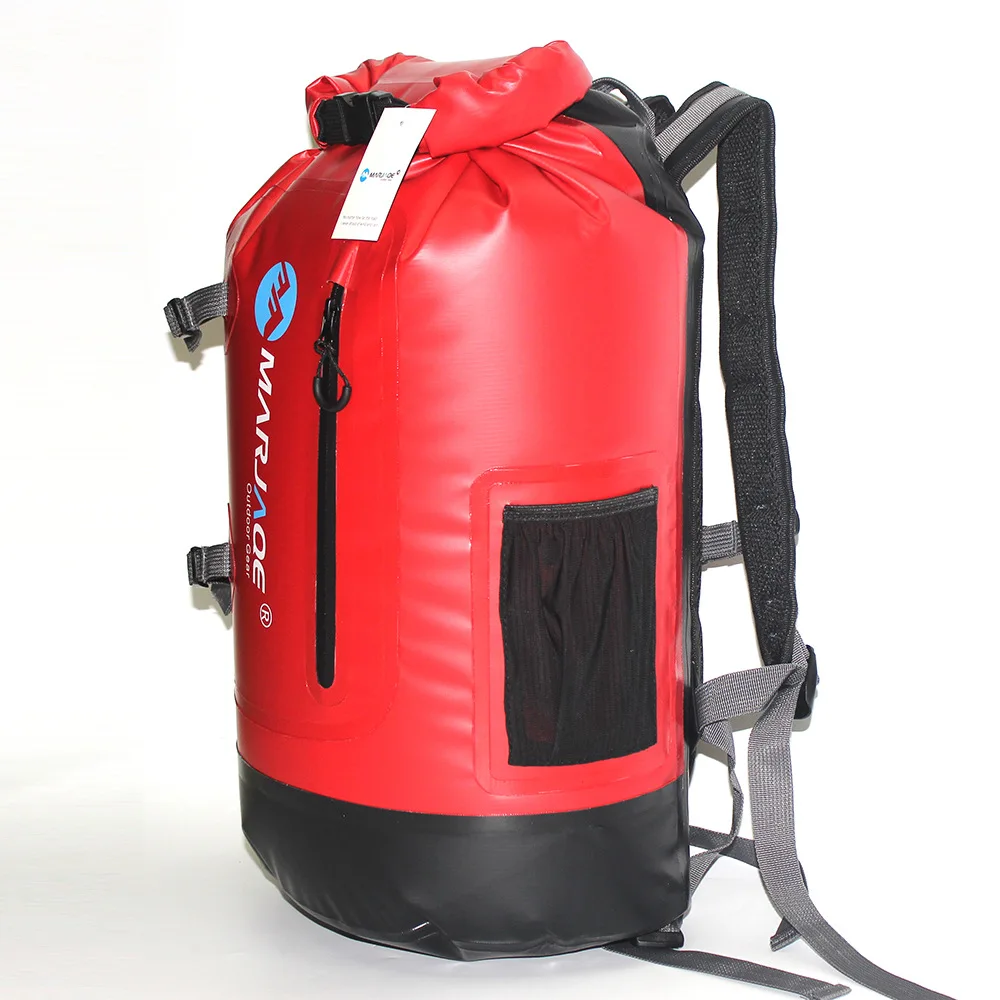 30L PVC Impermeable Swimming Waterproof Backpack Bag For Rafting Hiking Trekking Dry Water Proof Bag Backpack