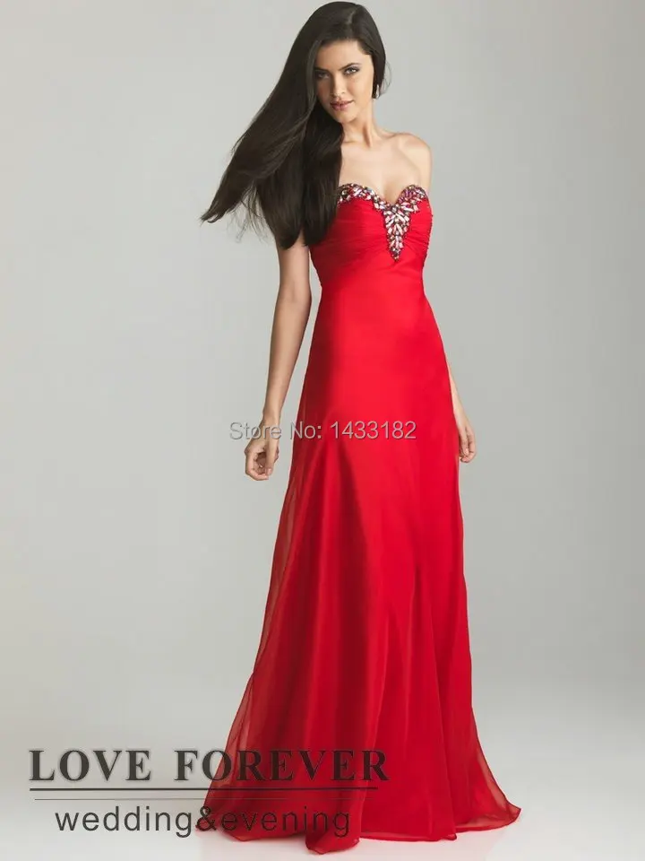 Cheap Price New Arrival Floor Length Chiffon 2013 Beautiful Prom Gowns | Свадьбы и торжества