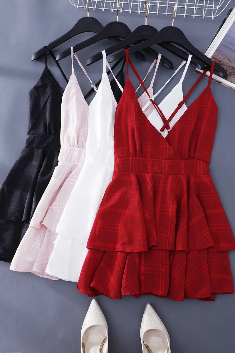 ALPHALMODA лето 2019 праздничный пляжный костюм с открытой спиной высокая талия