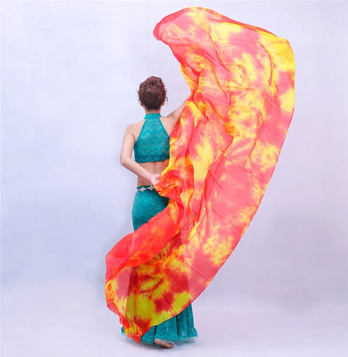 Танцевальный шарф для живота по индивидуальному заказу вуаль размера плюс