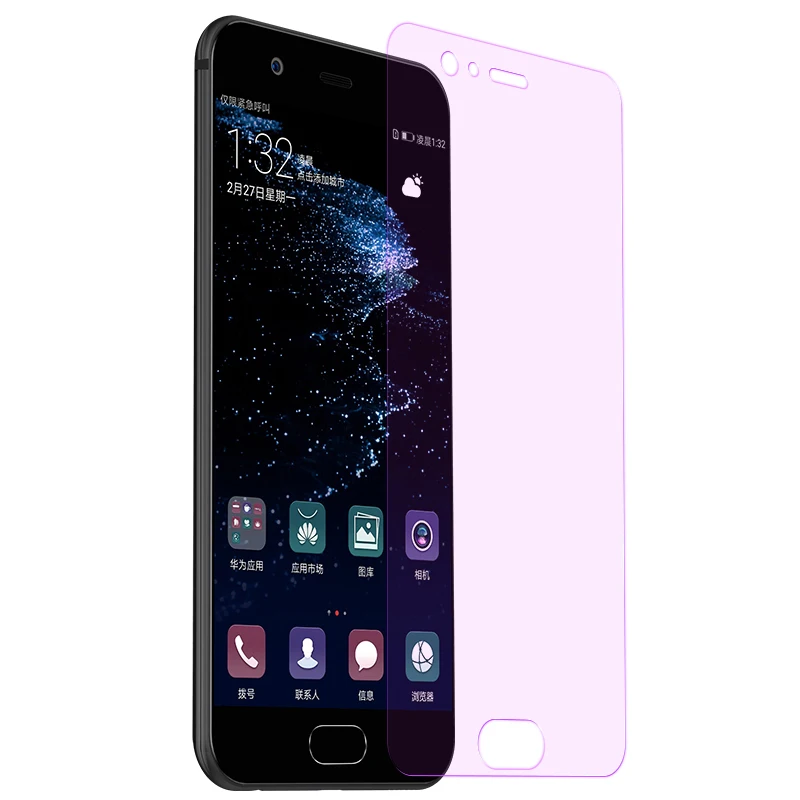 IMIDO полное покрытие для Huawei P10 Lite Plus анти-синее закаленное стекло P 10 защита экрана